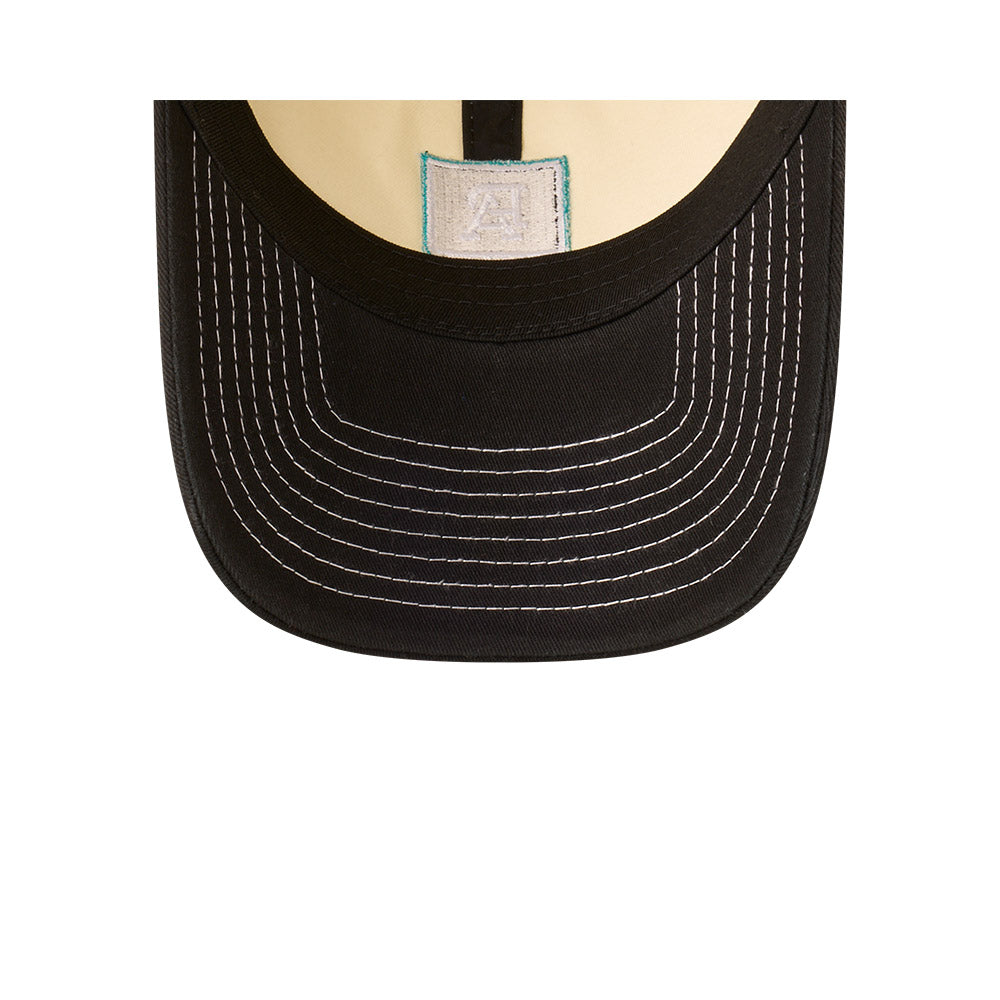 Port Adelaide Power Hat - 2025 AFL 2Tone Chrome Contrast Casual Classic Strapback Cap - New Era